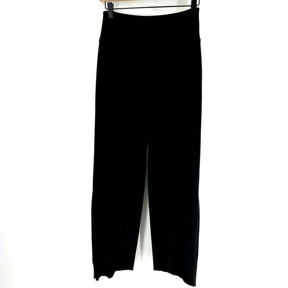 Sympli Pants High Rise Split Wide Leg